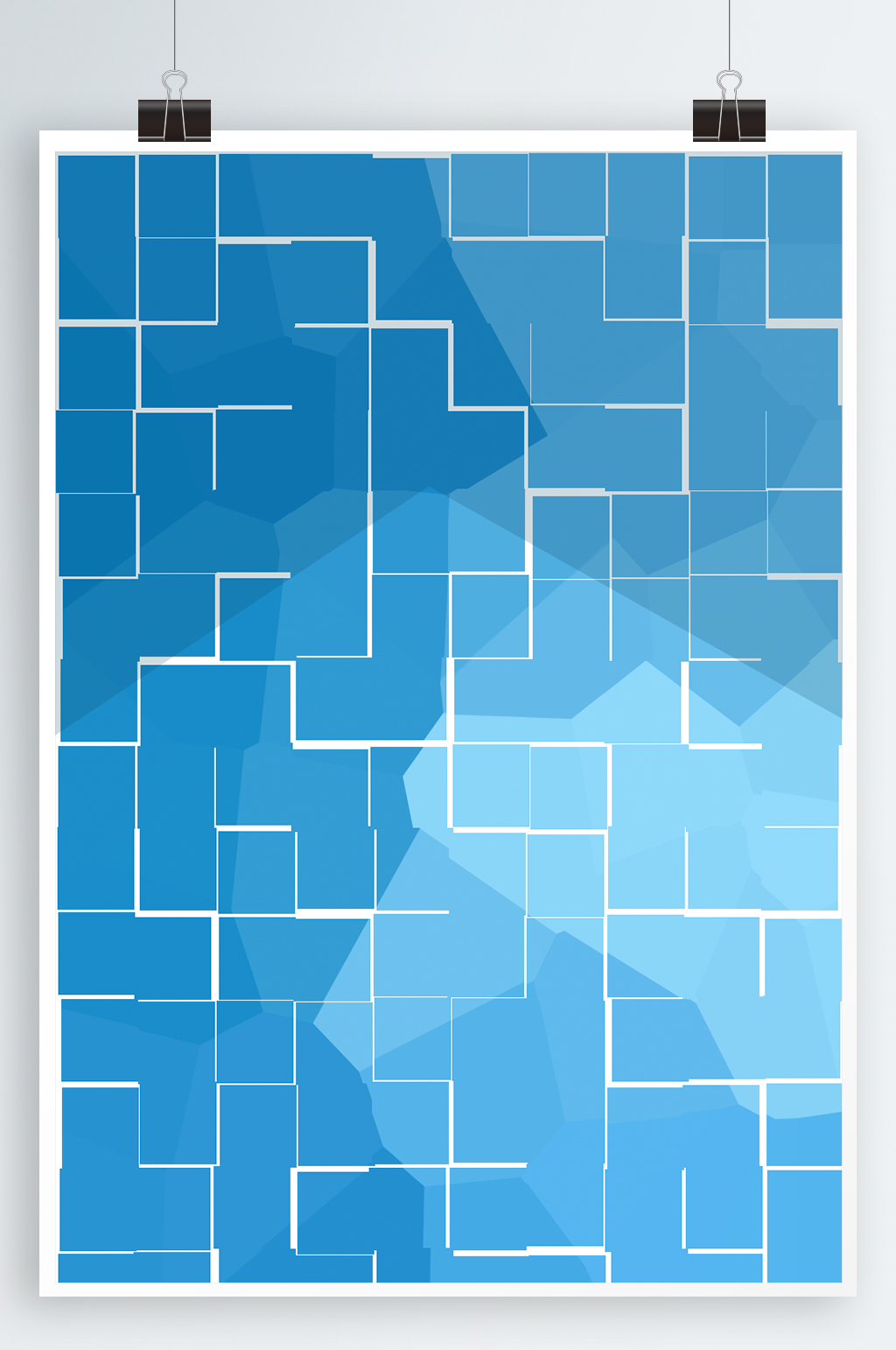 互联网蓝色科技海报模板下载-编号345037-众图网