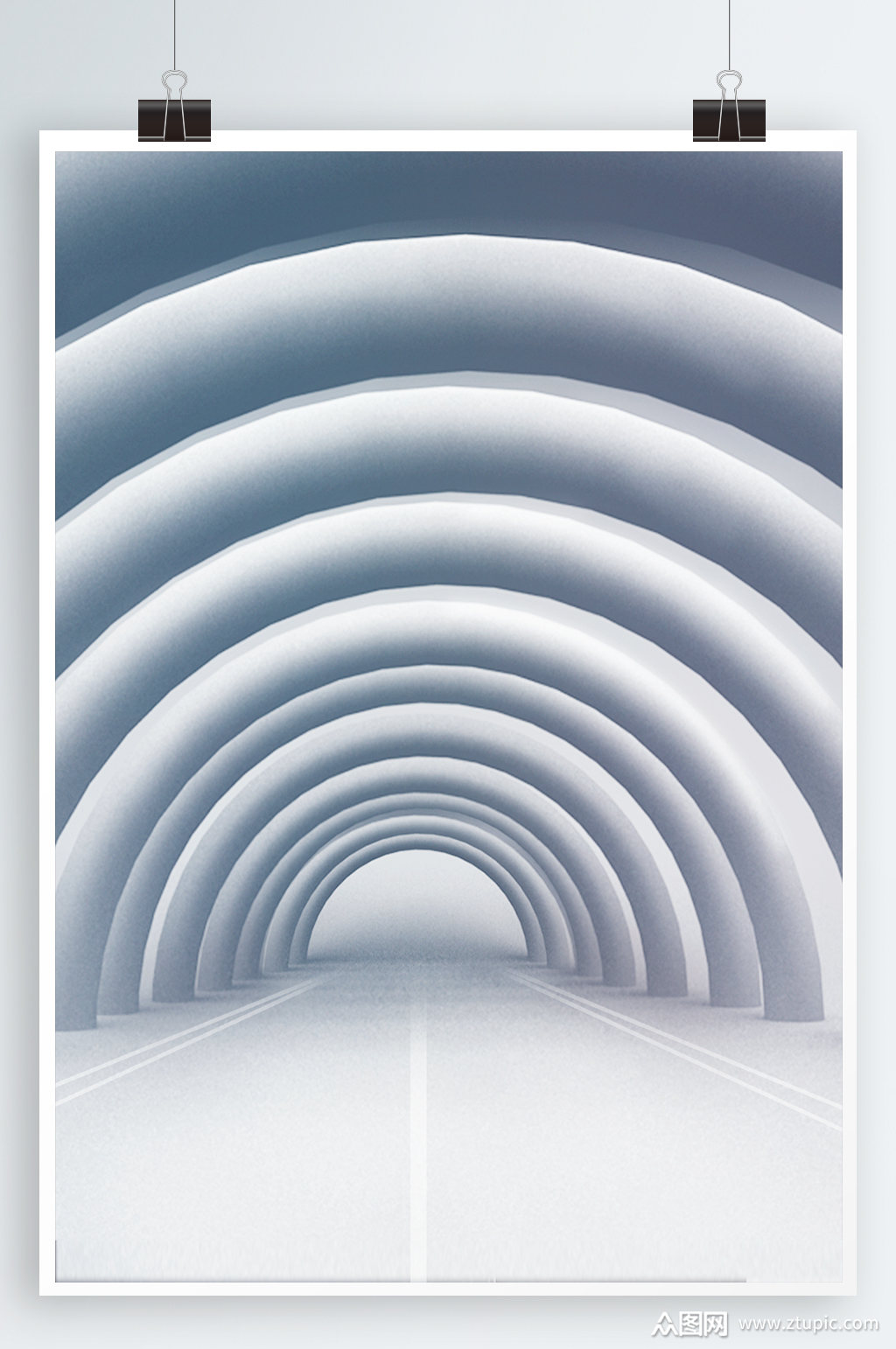 3d立体海报背景素材