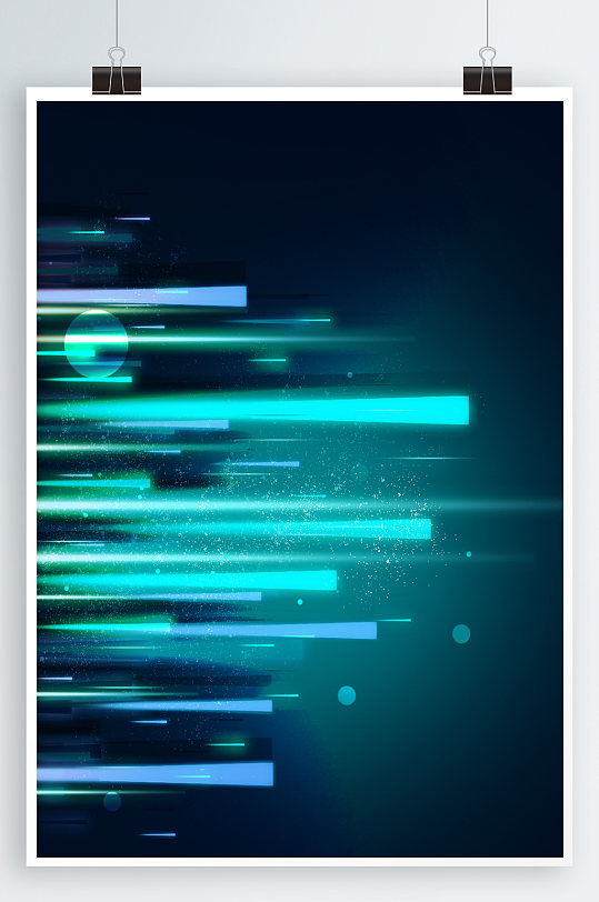 黑色背景科技感海报设计素材-黑色背景科技感海报模板下载-众图网