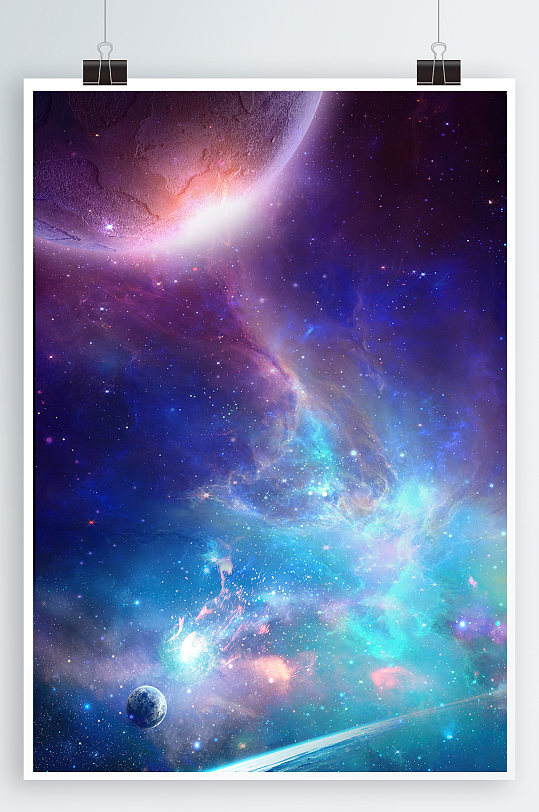 璀璨星空唯美星空-众图网