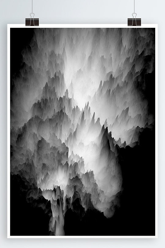 水墨背景文化海报