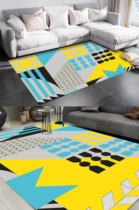 时尚地毯印第安图案-众图网