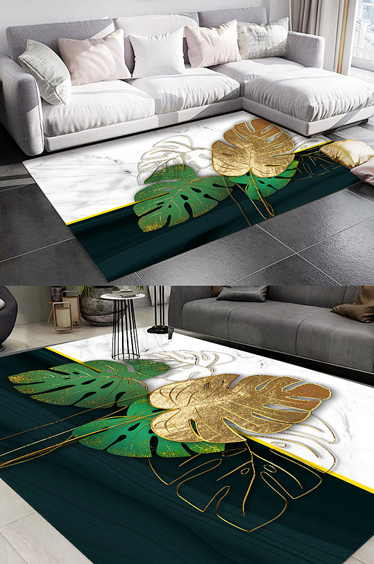 热带植物芭蕉叶图案-众图网