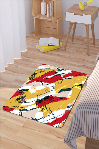 卧室地毯抽象地毯