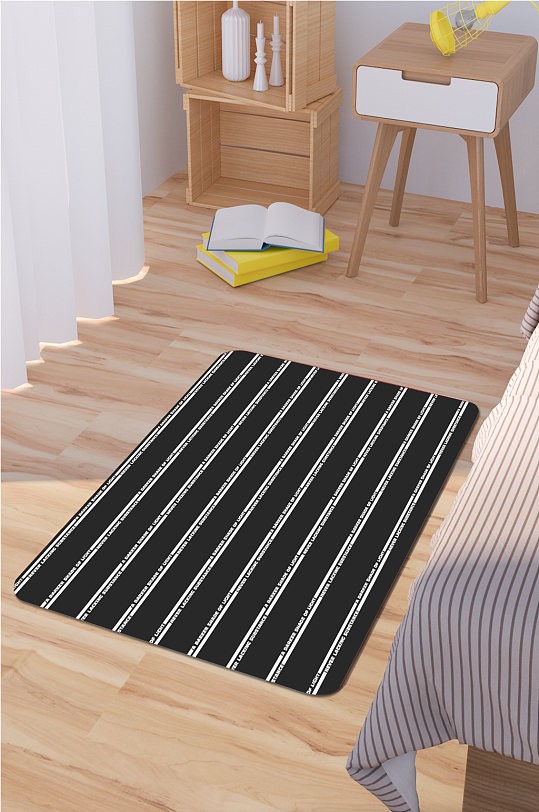 卧室地毯卡通地毯-众图网