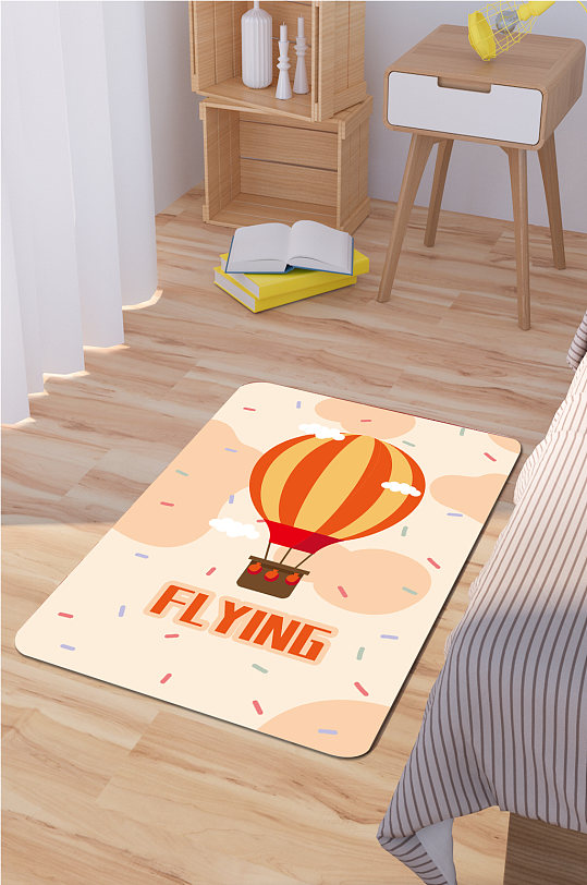 卧室地毯地毯图案-众图网