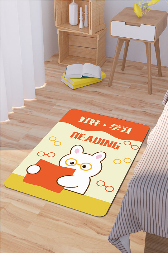 浴室地垫新中式地毯-众图网