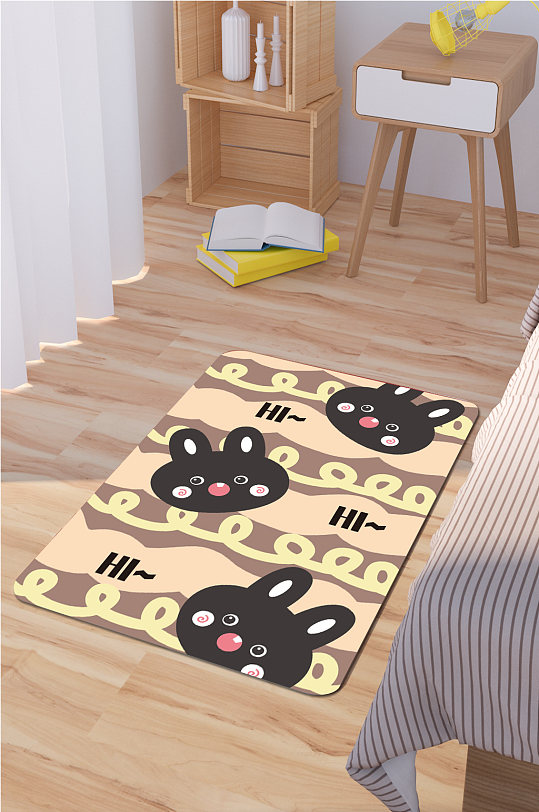 浴室地垫客厅地毯-众图网