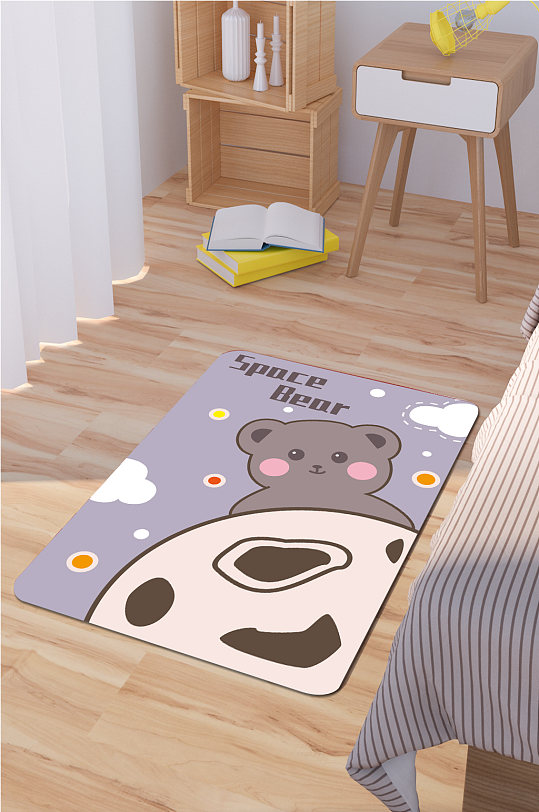 浴室地垫地毯花纹-众图网