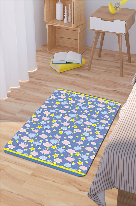 浴室地垫卡通地毯-众图网