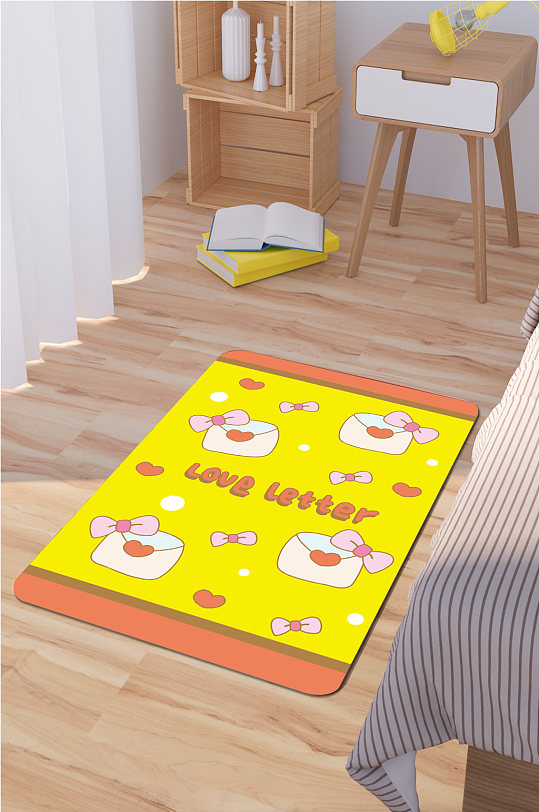 浴室地垫床边地毯-众图网