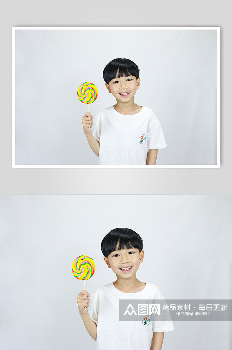 彩色棒棒糖男孩学生儿童节人物摄影照片元素素材