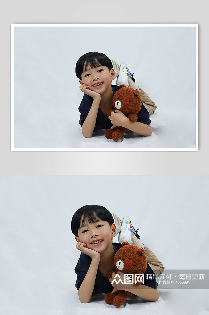 可爱小娃娃男孩学生儿童节人物摄影照片元素素材