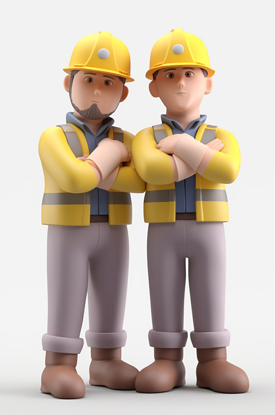 AI数字艺术五一劳动节劳动人物插画-众图网