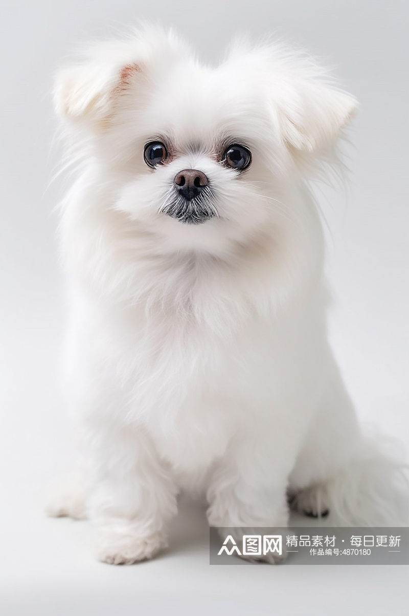 AI数字艺术玛尔基斯犬真实动物宠物狗模型素材