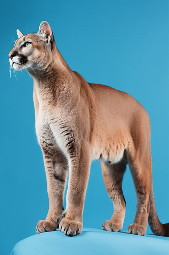 AI数字艺术亚洲金猫红椿豹真实动物猫摄影图