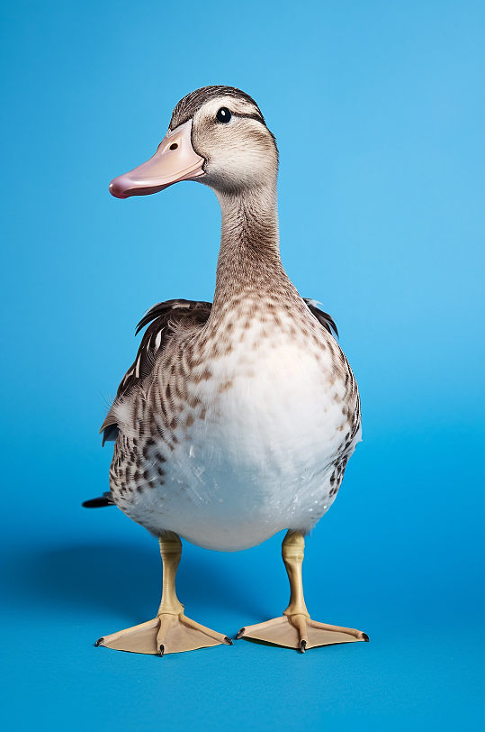 AI数字艺术鸭子养殖动物家禽模型-众图网