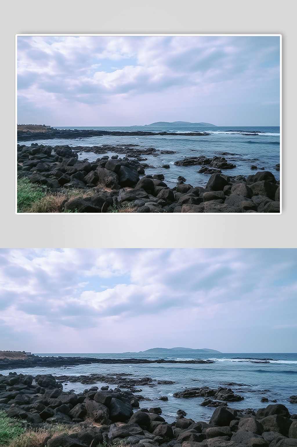 AI数字艺术旅游韩国济州岛景点摄影图片素材