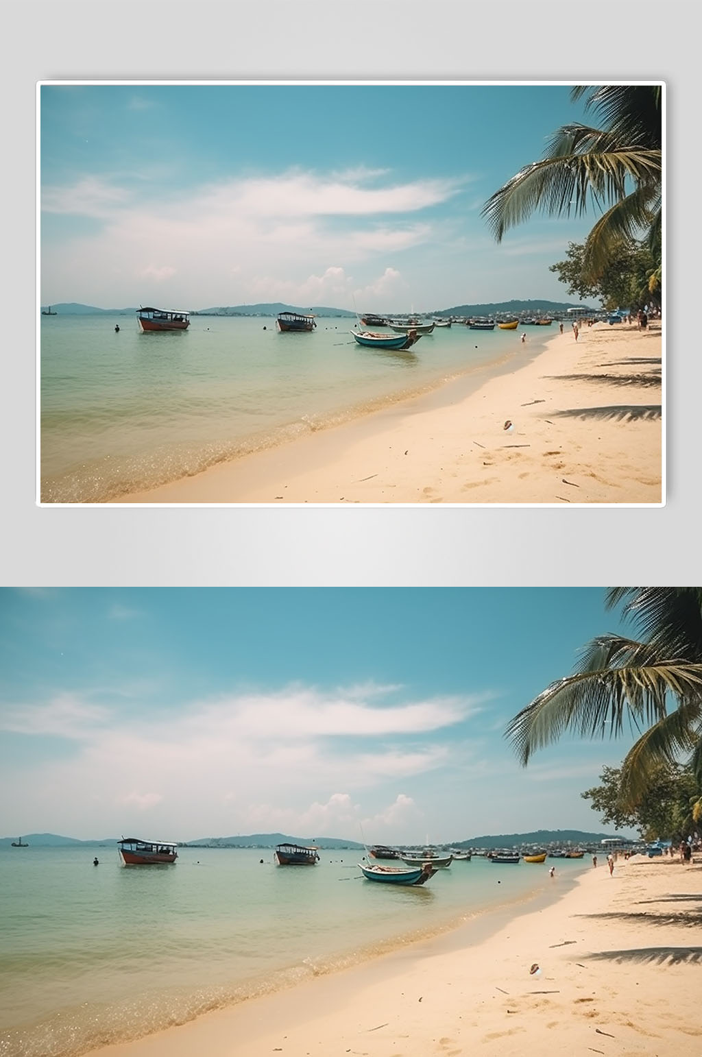 AI數(shù)字藝術(shù)境外旅游泰國蘇梅島風(fēng)景攝影圖素材