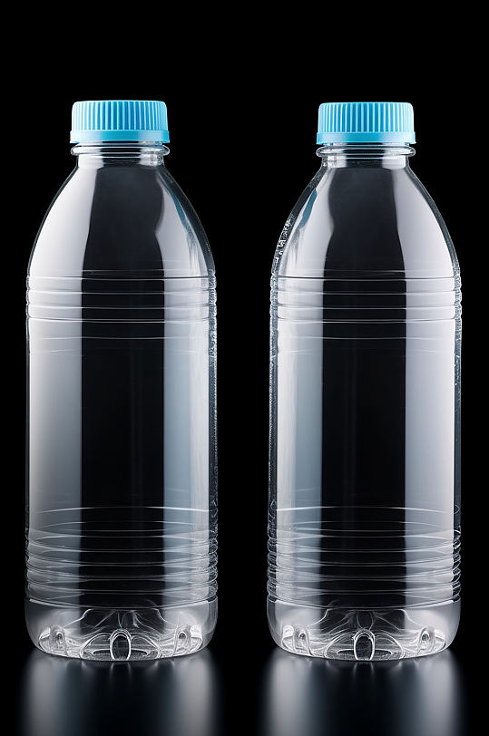 AI数字艺术塑料瓶饮料瓶包装样机模型