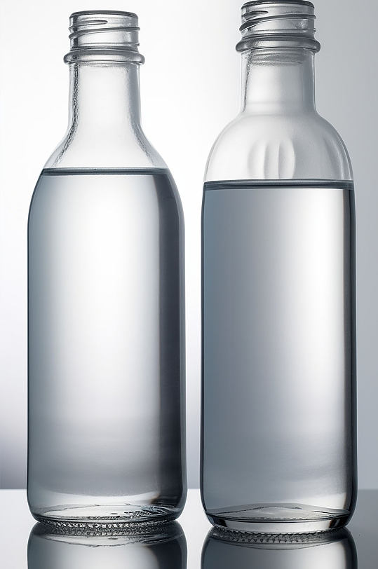 AI数字艺术塑料瓶饮料瓶包装样机模型-众图网