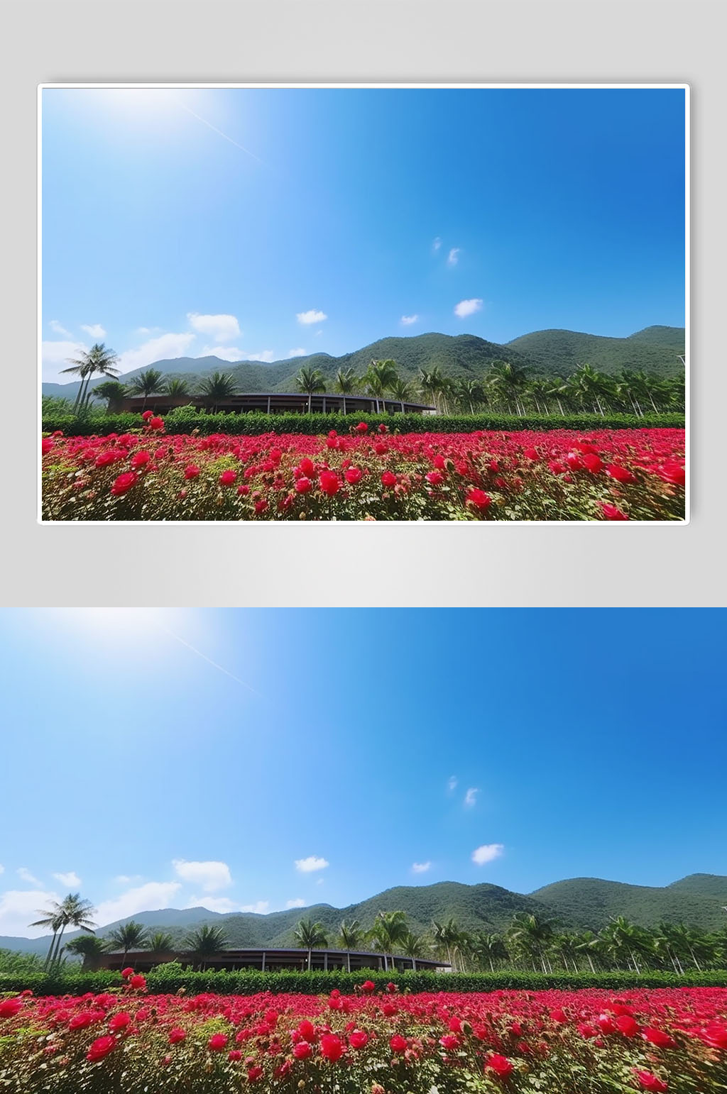 AI数字艺术玫瑰谷海南旅游景点摄影图片素材
