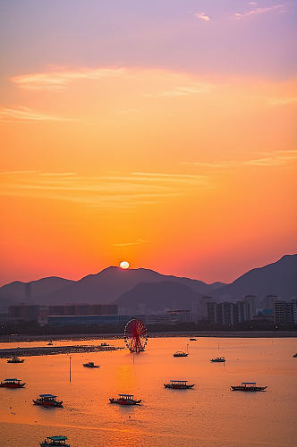 AI数字艺术蜈支洲岛海南旅游景点摄影图片