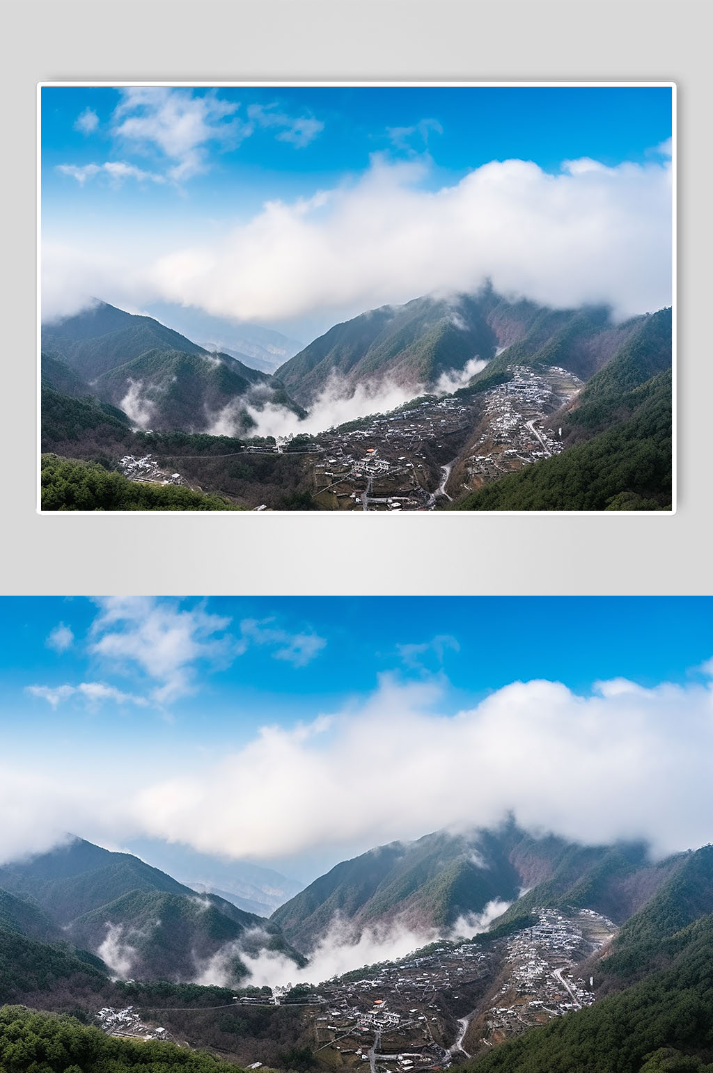 AI数字艺术张家界湖南旅游景点摄影图片素材