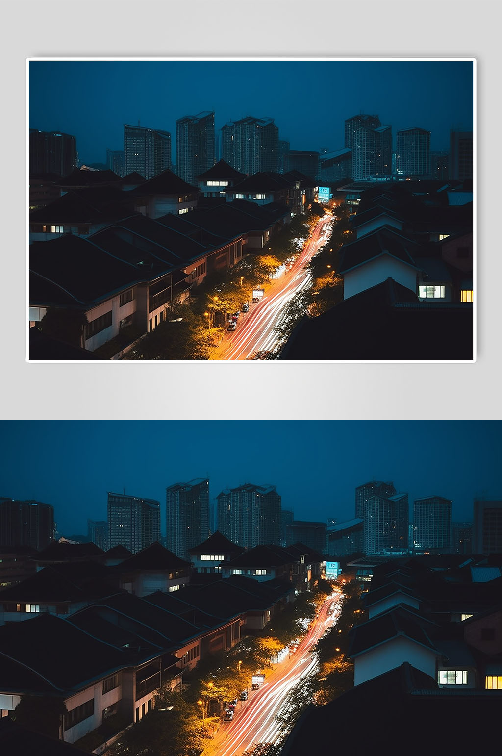 AI数字艺术成都太古里旅游景点摄影图片素材