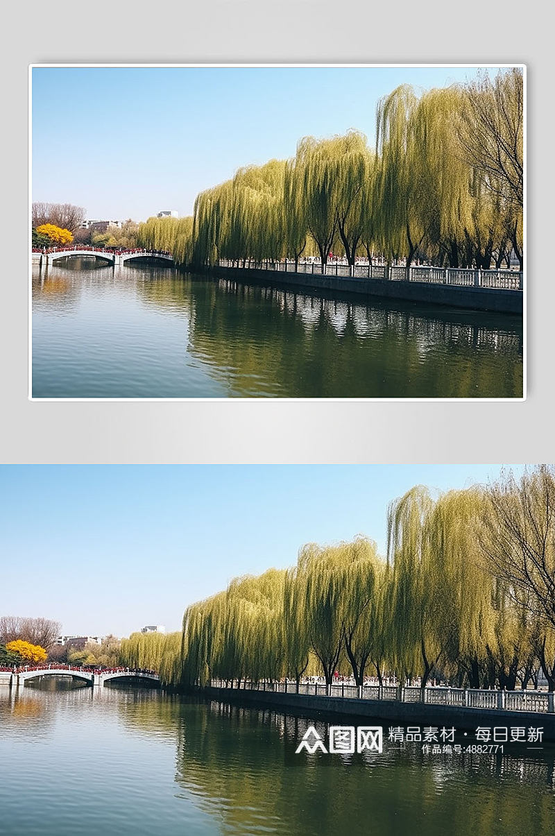 AI数字艺术成都都江堰旅游景点摄影图片素材