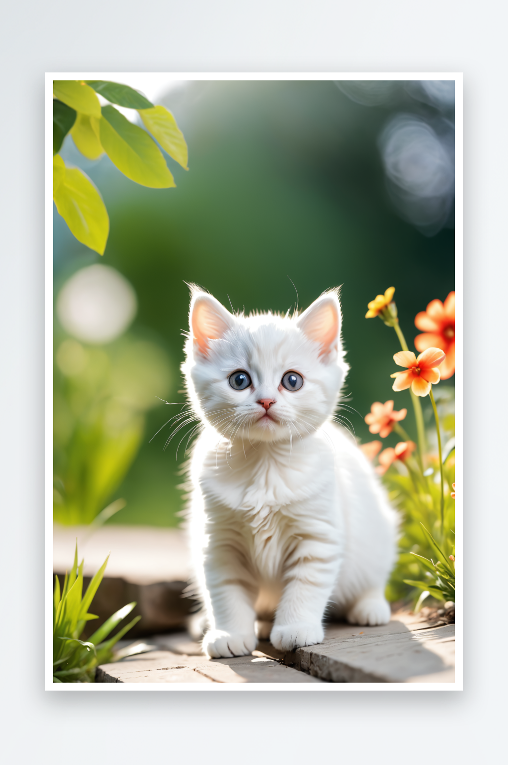数字艺术小猫图片照片摄影图素材