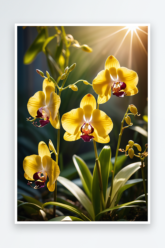 ai植物花卉兰花图片