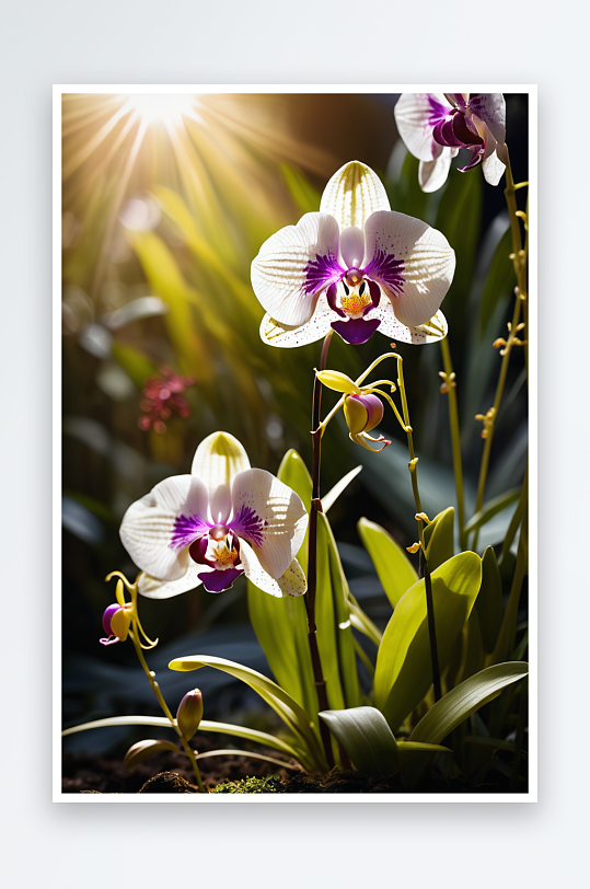 ai植物花卉兰花图片