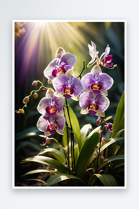 ai植物花卉兰花图片