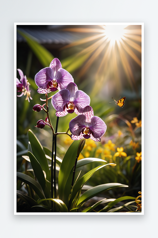 ai植物花卉兰花图片