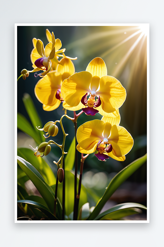 ai植物花卉兰花图片