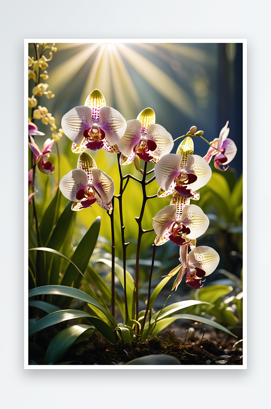 ai植物花卉兰花图片