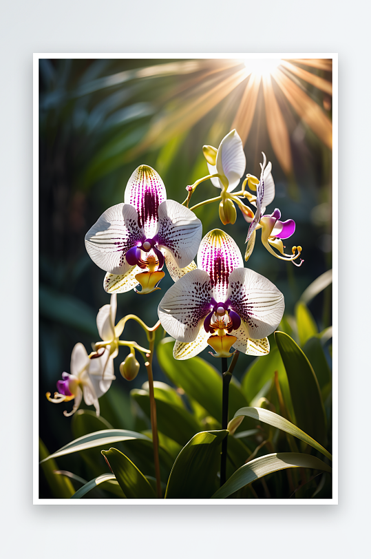ai植物花卉兰花图片