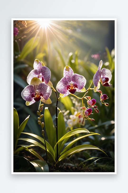 ai植物花卉兰花图片