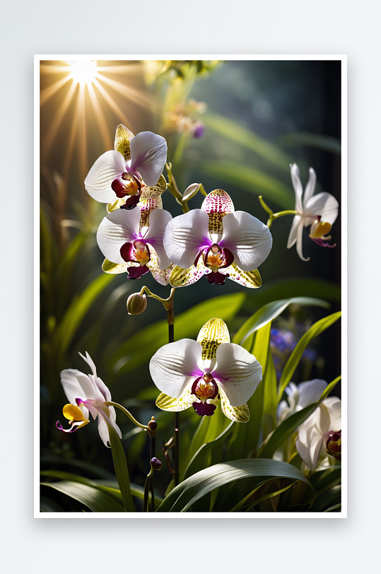 ai植物花卉兰花图片