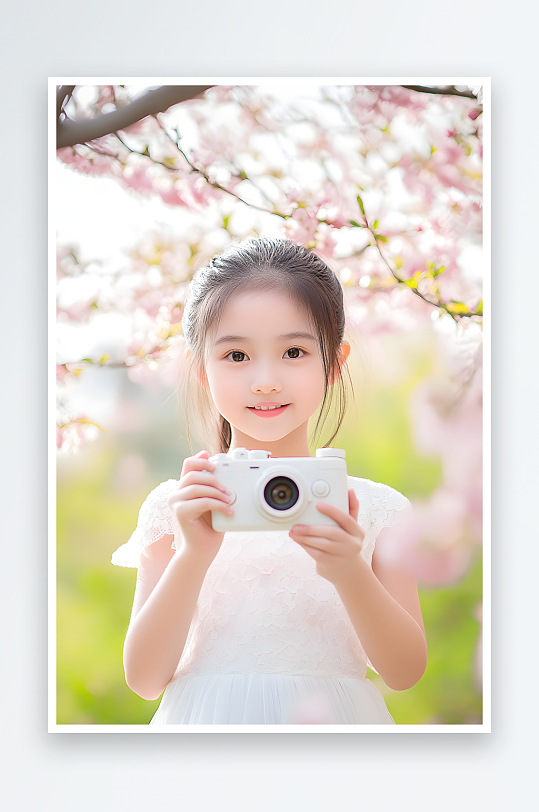 AI骑单车春季春游郊游休闲人物摄影图-众图网