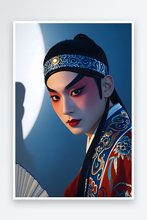小生戏曲妆造戏曲戏剧男生人物摄影图素材下载-众图网
