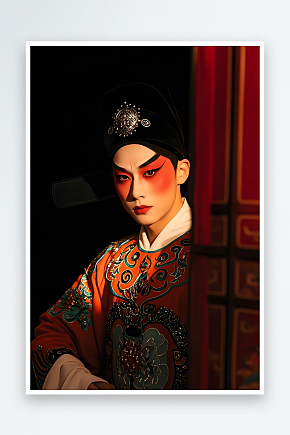 小生戏曲妆造戏曲戏剧男生人物摄影图素材下载-众图网