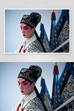 小生戏曲妆造戏曲戏剧京剧男生人物摄影图素材下载-众图网