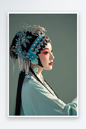 戏曲国粹花旦青衣戏曲戏剧女生人物摄影图素材下载-众图网