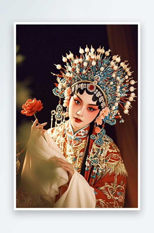 京剧花旦京剧青衣戏曲戏剧女生人物摄影图-众图网