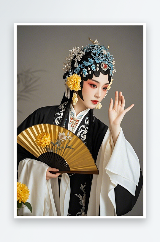 戏曲女生戏曲戏剧京剧女生人物摄影图-众图网