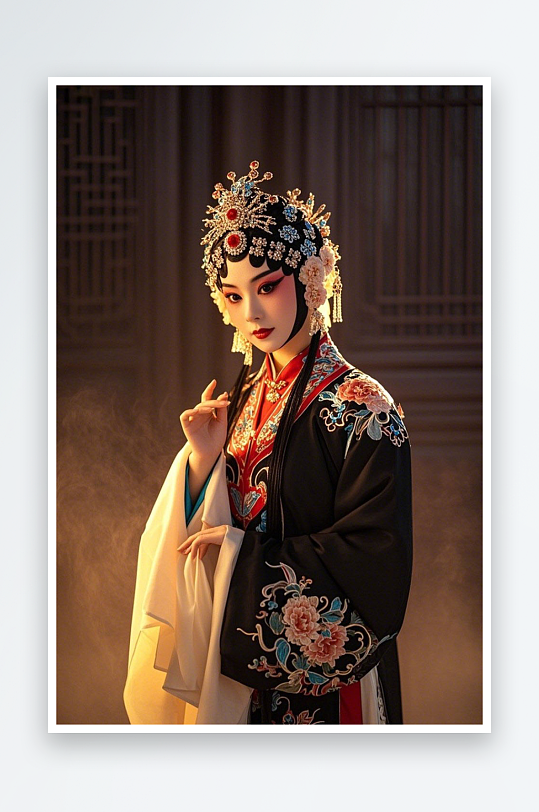 戏曲女生戏曲戏剧京剧女生人物摄影图-众图网