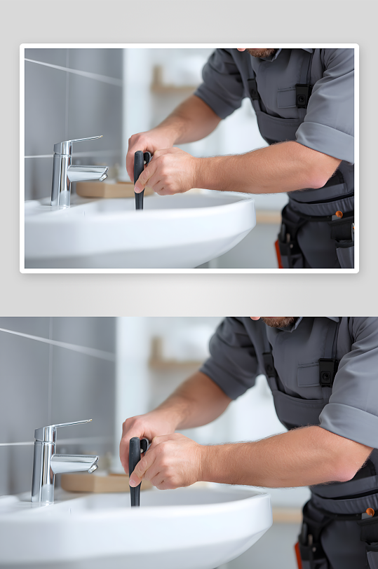 家政清洁保姆家政保洁家务职业人物摄影图