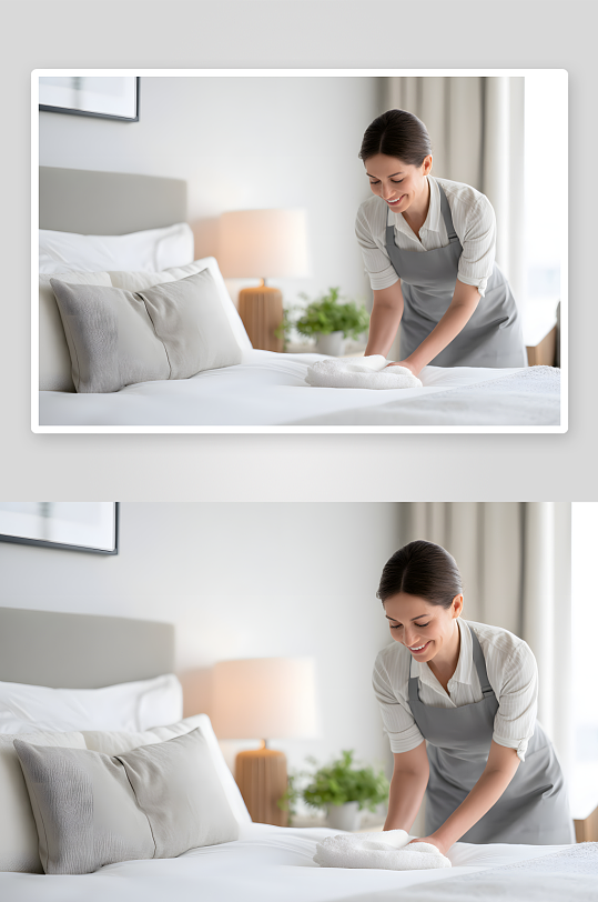 家政清洁保姆家政保洁家务职业人物摄影图